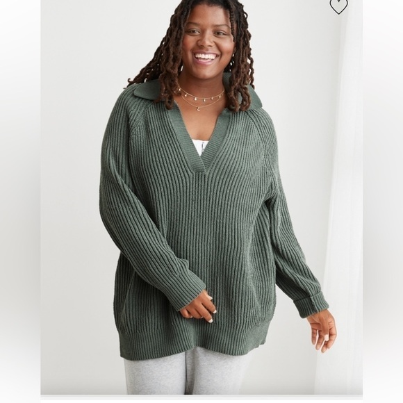 AERIE SUGAR RUSH CHENILLE SWEATER size XS - Picture 8 of 8